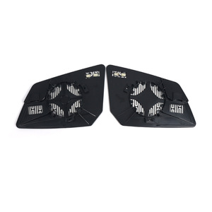 Lentes de espejo retrovisor Chevrolet Traverse, piezas de repuesto planas negras izquierda y derecha para modelos 2009-2016 - Product Image 1