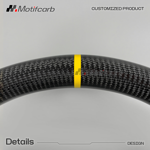 Volant en fibre de carbone personnalisé avec poignées en cuir pour Lamborghini Urus Performante S SE 2018-2026 – Amélioration de l'intérieur de la voiture - Product Image 4