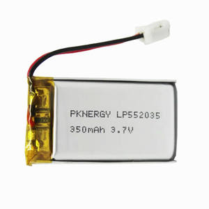 Şarj edilebilir pil lp552035 <span class=keywords><strong>lipo</strong></span> pil <span class=keywords><strong>552035</strong></span> <span class=keywords><strong>3.7v</strong></span> <span class=keywords><strong>350mah</strong></span> lityum polimer pil - Product Image 6