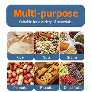 Machine d'emballage sous vide verticale pour noix, grains de café, riz, céréales, snacks, graines, scelleuse et remplisseuse automatique - Product Image 3