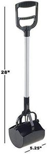 Pelle à déjections canines robuste en aluminium avec manche longue pour ramassage et élimination des excréments - Product Image 3