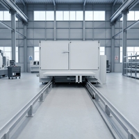 Four de peinture en poudre industrielle en acier, chauffage électrique/gaz/diesel/GPL, taille personnalisable, chariot de transport robuste pour charges lourdes