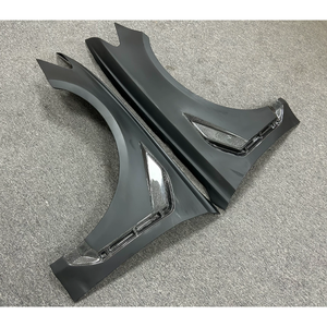 Parafango in Fibra di Carbonio per <span class=keywords><strong>Audi</strong></span> <span class=keywords><strong>RS6</strong></span> C8 2019, Paraurti Anteriore, Presa d'Aria Laterale, Accessori Auto, Kit Carrozzeria - Product Image 5