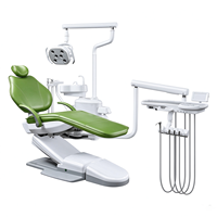 Fauteuil d'implantologie dentaire, fauteuil de chirurgie buccale, équipement dentaire complet avec éclairage LED à capteur pour clinique dentaire et hôpital