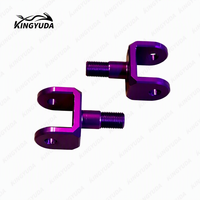 Support de connexion pour repose-pieds en aluminium CNC, adaptateur anodisé de remplacement pour moto électrique Sur-Ron Light Bee