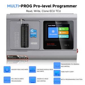 เครื่องโปรแกรมมัลติโปร 2024 Xhorse Multi Prog ระดับมืออาชีพ สำหรับ TCU พร้อมใบอนุญาต MQB48 ฟรี รุ่นอัปเดตจาก VVDI - Product Image 2