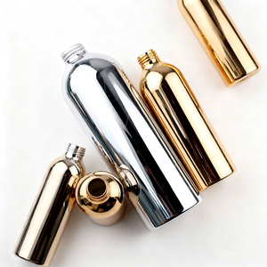 Flaconi in Alluminio Elettroplaccato da 30ml/50ml/120ml, Confezioni Metalliche Cilindriche per Profumi, Lozioni, Idrosoli e Oli Essenziali - Product Image 1