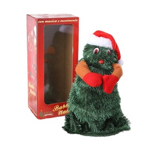 Mini Christmas Tree Doll Toy for Window Display Electric Bead-Stringing Christmas Decorations for the Holidays - Product Image 5