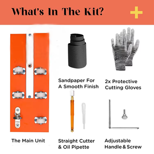 Kit de <span class=keywords><strong>coupe</strong></span>-<span class=keywords><strong>verre</strong></span> industriel de bricolage <span class=keywords><strong>professionnel</strong></span> amélioré comprenant des outils en métal pour couper le <span class=keywords><strong>coupe</strong></span>-<span class=keywords><strong>bouteille</strong></span> carré en <span class=keywords><strong>verre</strong></span> teinté - Product Image 5