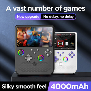 Console de jeu portable H5 5 pouces IPS, lecteur de jeux rétro, 4000 mAh, 64/128 Go, appareil de jeu portable sans fil, lumière RVB, cadeau pour garçon - Product Image 4
