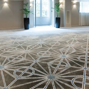Tapis de luxe pour hall d'hôtel, fabriqué sur mesure en jacquard, style moderne haut de gamme, laine/nylon, couloir mural, restaurant, <span class=keywords><strong>casino</strong></span> - Product Image 3