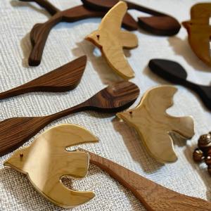 Decorazioni murali legno massello legno legno legno legno ciliegio decorazioni per la casa cuculo usignolo - Product Image 6