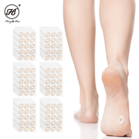 Coussinets ovales en mousse de latex pour cors, coussinets épais anti-ampoules et anti-frottement pour soulager les cors et les callosités, pour les soins quotidiens des pieds