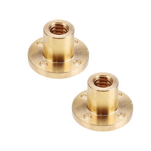 Juego de puntas de latón personalizadas del fabricante T8 Paso 2mm Tornillo de plomo <span class=keywords><strong>40</strong></span> T8 X 8 4 Arranques Varillas roscadas de zinc y acabado negro - Product Image 1