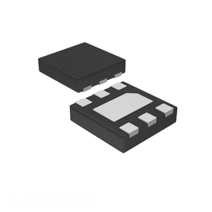 FAN5362UMP33X ของแท้ บริการครบวงจร ผู้ผลิตชิ้นส่วนอิเล็กทรอนิกส์ ไอซี รีกูเลเตอร์ บัค 3.3V 500mA 6UMLP ระบบจัดการพลังงาน (PMIC) 6 - Product Image 1