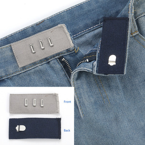 Có Thể Điều Chỉnh Sinh Thái Thân Thiện Với Kim Loại Vải PU Da Quần Phụ Kiện Không Có-May Jeans Nút Extender Với Thân Phong Cách - Product Image 4