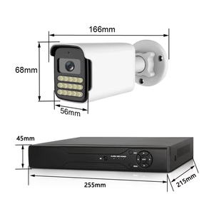 ชุดกล้องวงจรปิด TSEye 4CH 5MP IP66 AHD พร้อมเครื่องบันทึก XVR กล้องโดม 2 ตัว กล้องทรงกระบอก 2 ตัว ฮาร์ดดิสก์ 500GB ระบบกล้องวงจรปิดระบบรักษาความปลอดภัย มองเห็นภาพสีในเวลากลางคืน - Product Image 6