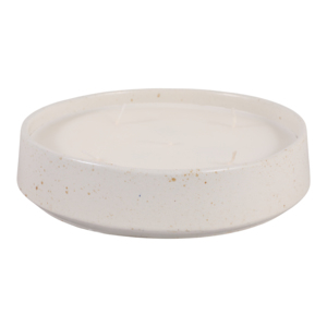 Candela Profumata in Ceramica Terra Luna, Fragranza Giglio e Pera, 25 Oz, Contenitore Riutilizzabile - Product Image 2