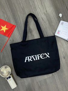 Bolsa Promocional de Tamaño Mediano, Ecológica, Blanca, con Serigrafía, Servicio Profesional OEM ODM, Bolsas de Mano Promocionales - Product Image 5