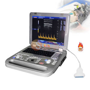Máquina de ultrasonido veterinario 2D para Hospital, portátil de alta calidad, escáner de ecografía portátil B/W PW, ULTRASÓNICO en blanco y negro, de alta calidad, a la venta, a la venta - Product Image 1