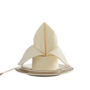 ผ้าเช็ดปากทำมือจากผ้าฝ้าย รูปทรงสี่เหลี่ยมจัตุรัส สำหรับอาหารจีนแบบตะวันตก ใช้เป็นแผ่นรองจาน สีขาวแดง หนาพิเศษ พับลายดอกไม้ สำหรับใช้ในบ้าน - Product Image 5