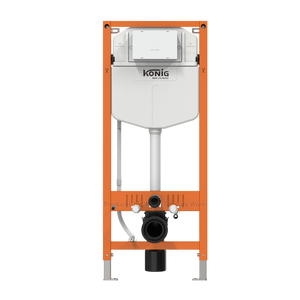 Скрытый двойной настенный унитаз со встроенным резервуаром для воды - Product Image 1
