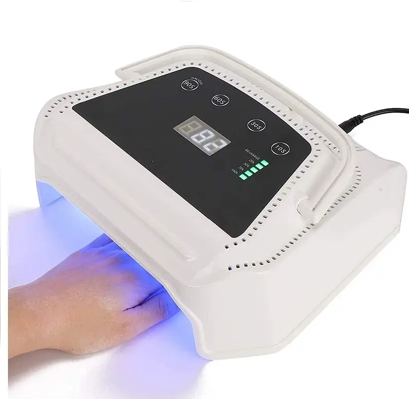 Kiara sky-Lámpara Led inalámbrica para uñas, portátil, recargable, 72W