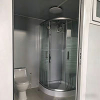 Nouvelle Génération de Toilettes Publiques Extérieures Portables Démontables, Douches Mobiles pour Chantiers Extérieurs et Événements Publics
