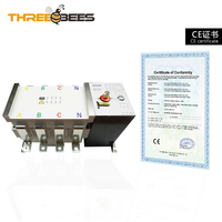 OEM 250amp Commutateur De Transfert Automatique ATS 4 Pôles 250A 125A 160A 400A 63A0A 800A