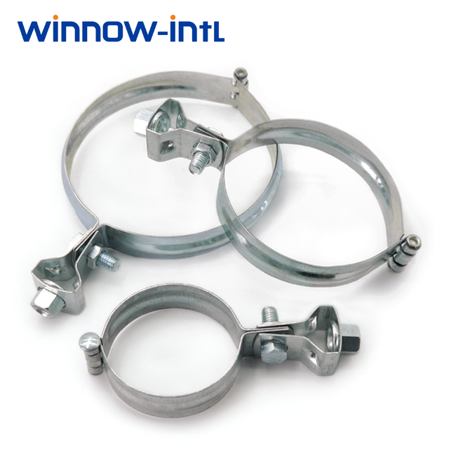 Pipe Fittings Zinc-coated Steel Split Ring Clevis Hanger Clamp for HVAC Fire Protection Plumbing System