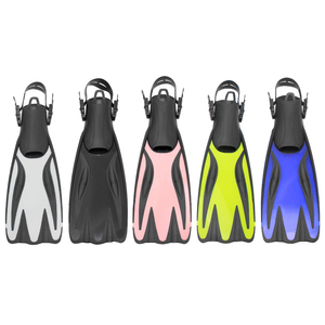 Nueva llegada talón abierto hoja larga, entrenamiento, nado <span class=keywords><strong>aletas</strong></span> <span class=keywords><strong>de</strong></span> buceo <span class=keywords><strong>de</strong></span> <span class=keywords><strong>aletas</strong></span> para adultos - Product Image 5