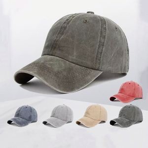 Gorras de Béisbol de Color Sólido al por Mayor, Gorras de Golf Estilo Dad Hat, Ajustables, Vintage, de Algodón Lavado, para Hombres y Mujeres - Product Image 1