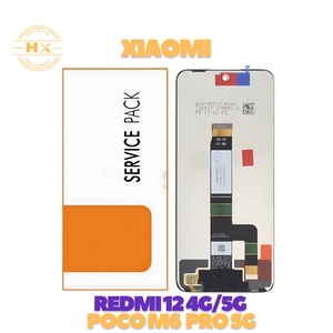 Pantalla Táctil LCD Original para Xiaomi Redmi 12 4G 5G Poco M6 Pro 5G, Sin Marco, Paquete de Servicio Original, Color Negro - Product Image 3