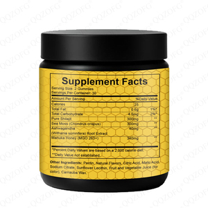 High Quality Organic <strong>Honey</strong> Gummy Candy for Hair Growth Supplement - Product Image 2