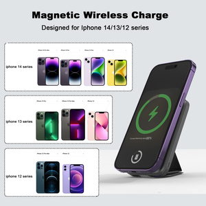 Cargador Portátil Magnético Delgado de 10000 mAh, Resistente al Agua, Tipo-C, Carga Rápida Inalámbrica, Soporte Plegable, 15 W, Externo, Novedad 2023 - Product Image 3