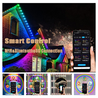 Twinklight coloré maison paysage extérieur ip68 couleur unique 12v pixel lumière led point lumière dmx 512 led pixel lumière