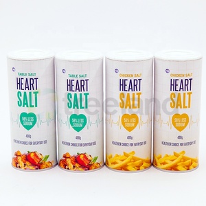 Tubo de cartón para sal <span class=keywords><strong>con</strong></span> <span class=keywords><strong>tapa</strong></span>, dispensador de sal en tubo de cartón - Product Image 6