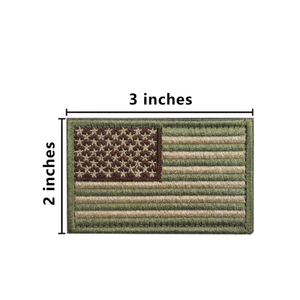 Nhà máy trực tiếp bán <span class=keywords><strong>2</strong></span> "x <span class=keywords><strong>3</strong></span>" Cờ Mỹ vá với móc và vòng lặp - Product Image 1