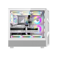 Boîtier d'ordinateur de jeu AntarcChill, nouveau design, boîtier d'ordinateur blanc, boîtier PC, cabinet d'ordinateur