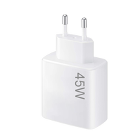 Chargeur mural de voyage Type-C à charge super rapide 45W PD, certification CE FCC ROHS pour S23/S24/S25 Ultra, prise EU/UK