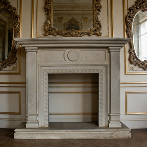 Custom Handcarved Life Size Hot Selling Modern Design High Quality Large Decorative <strong>Fireplace</strong> Stone Sculpture - Product Image 3