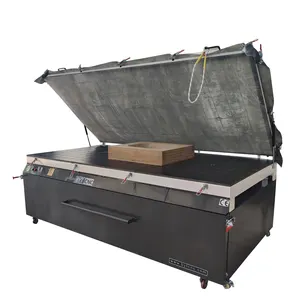 China solid surface thermoforming vacuum press with heat oven for Corian thermoforming bending