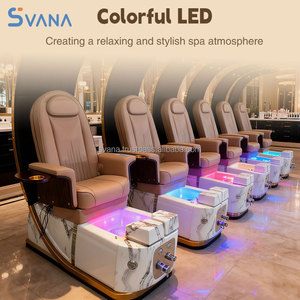 เก้าอี้นวดทำเล็บมือและเล็บเท้าปรับเอนนอนได้ด้วยระบบไฟฟ้าสำหรับร้านเสริมสวยมืออาชีพ - Product Image 4