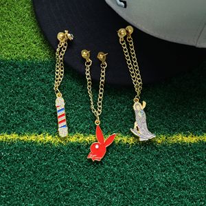 Creative Enamel Metal Hat Pins Baseball Cap Decor Badge Patch Alloy Butterfly Buckle Holder <b>Gift</b> Accessory - Product Image 3