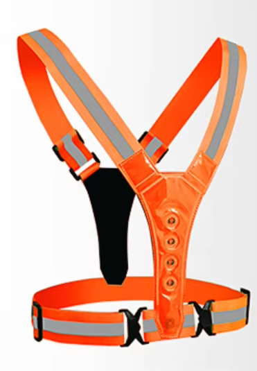 Batterie de perles de lampe orange fluorescente