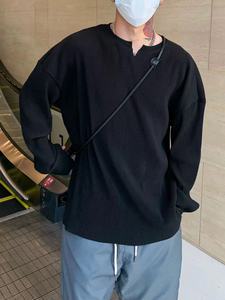 Venta al por mayor de Camisetas Personalizadas para hombre, tela de gofres de inspiración clásica, tejido de ganchillo, diseño en blanco, patrón de leopardo, estilo Formal - Product Image 6