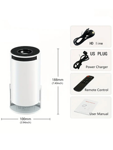 X8 Max Máy chiếu <span class=keywords><strong>Wifi</strong></span> BT <span class=keywords><strong>4</strong></span>.<span class=keywords><strong>2</strong></span> HD 1080p Rạp hát tại nhà Movie Beamer <span class=keywords><strong>LED</strong></span> LCD Mini xách tay video máy chiếu thông minh <span class=keywords><strong>Android</strong></span> - Product Image 5