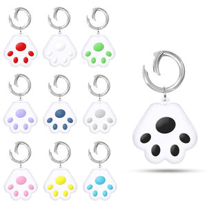 Localisateur d'animal de compagnie Coque de protection Style griffe de chien Étiquettes d'air Housse de protection en silicone Localisateur de suivi Protection anti-rayures - Product Image 1