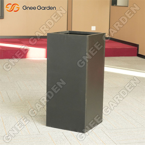 Caja de plantas para exteriores de acero Corten, maceta <span class=keywords><strong>Rectangular</strong></span> <span class=keywords><strong>grande</strong></span> personalizada, Metal resistente para maceta de jardín, hogar, vivero, uso - Product Image 3