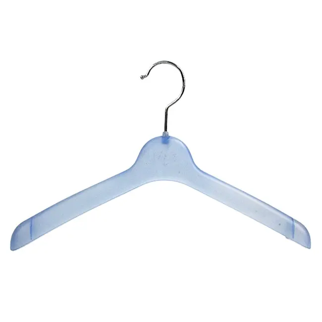 YT personnalisé crochet en métal rond bleu transparent cintres pour femmes pour magasin